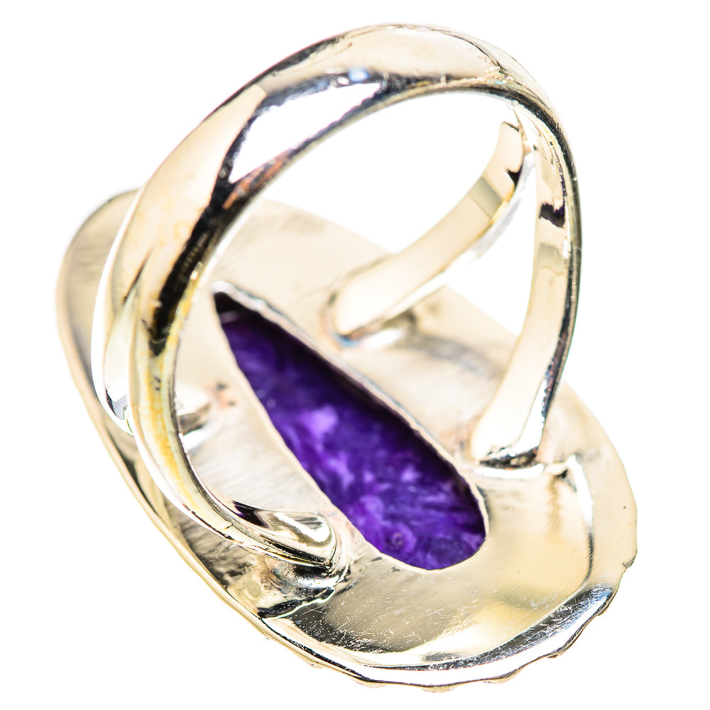 Charoite Rings handcrafted by Anasilvercos - RING132944 - Photo 3
