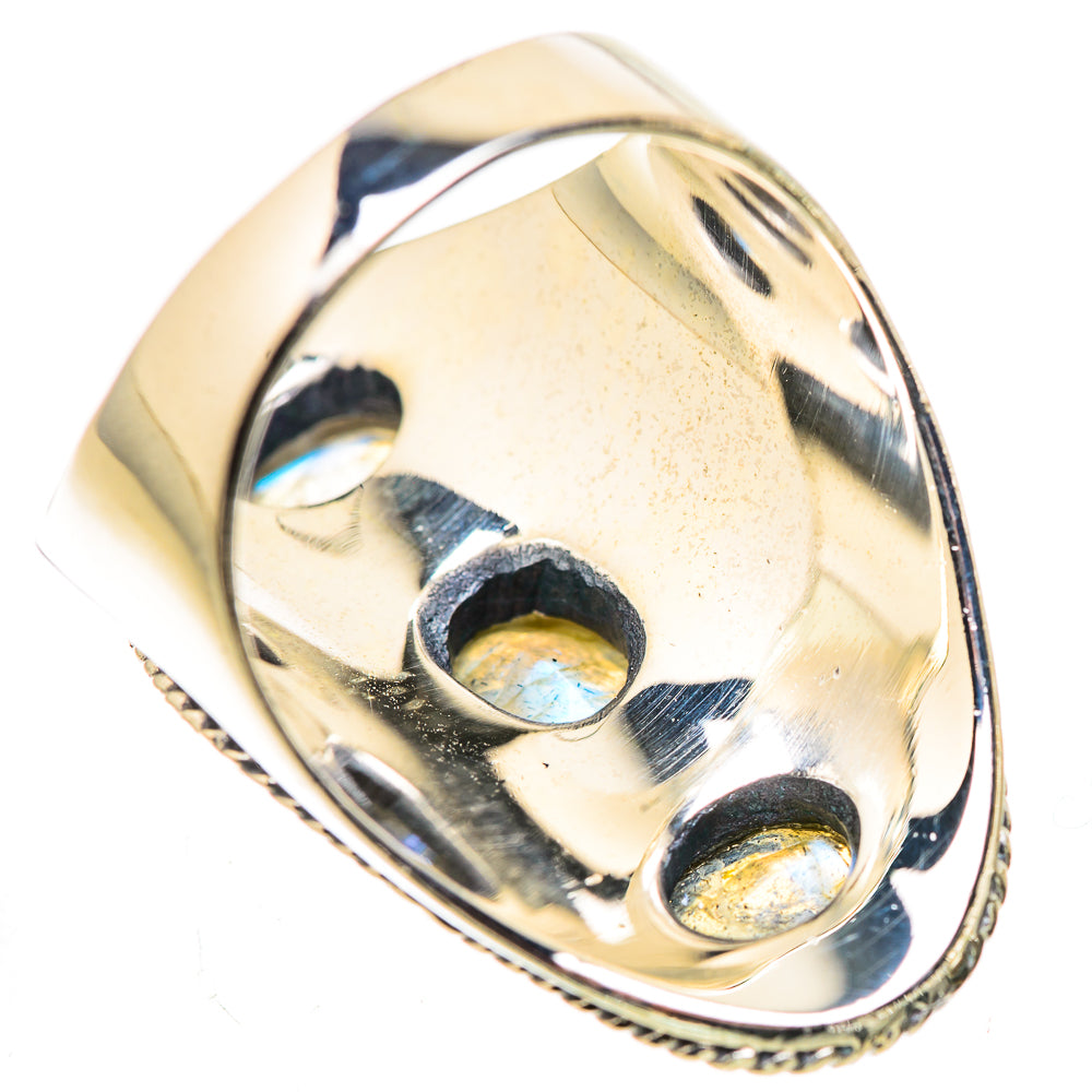 Labradorite Rings handcrafted by Anasilvercos - RING132955 - Photo 3