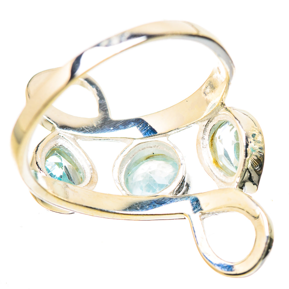 Blue Topaz Rings handcrafted by Anasilvercos - RING132966 - Photo 3
