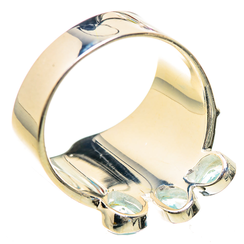Blue Topaz Rings handcrafted by Anasilvercos - RING132989 - Photo 3