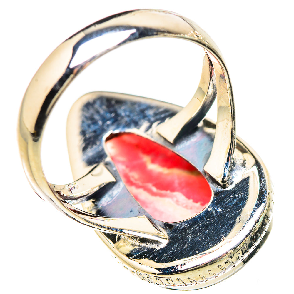 Rhodochrosite Rings handcrafted by Anasilvercos - RING133002 - Photo 3