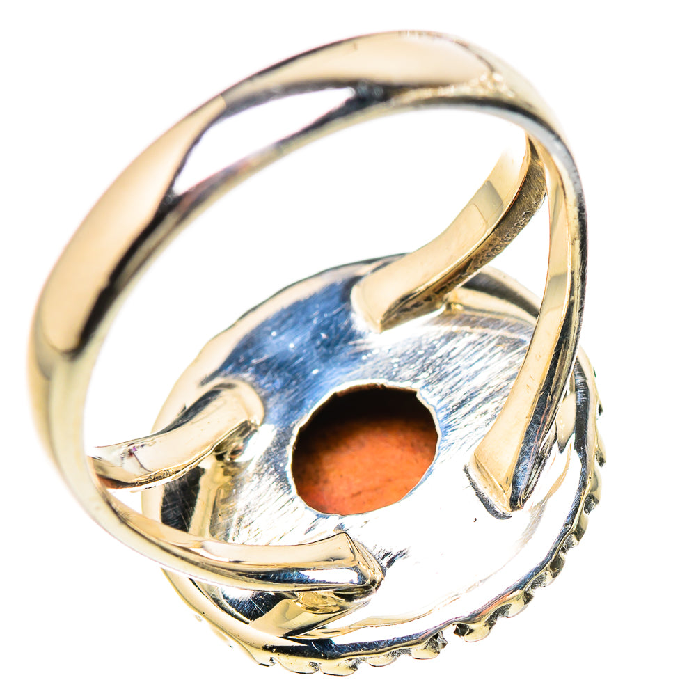Mexican Fire Opal Rings handcrafted by Anasilvercos - RING133012 - Photo 3