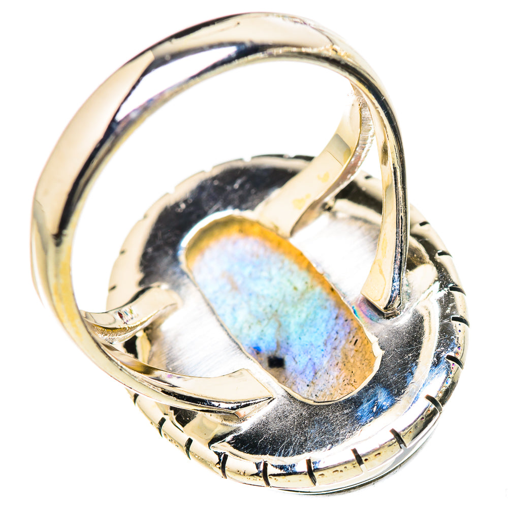 Labradorite Rings handcrafted by Anasilvercos - RING133014 - Photo 3