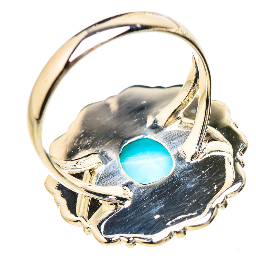Larimar Rings handcrafted by Anasilvercos - RING133020 - Photo 3