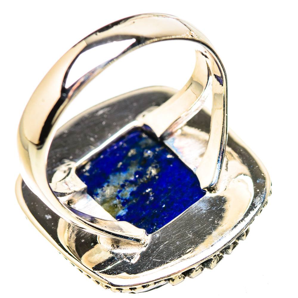 Lapis Lazuli Rings handcrafted by Anasilvercos - RING133021 - Photo 3