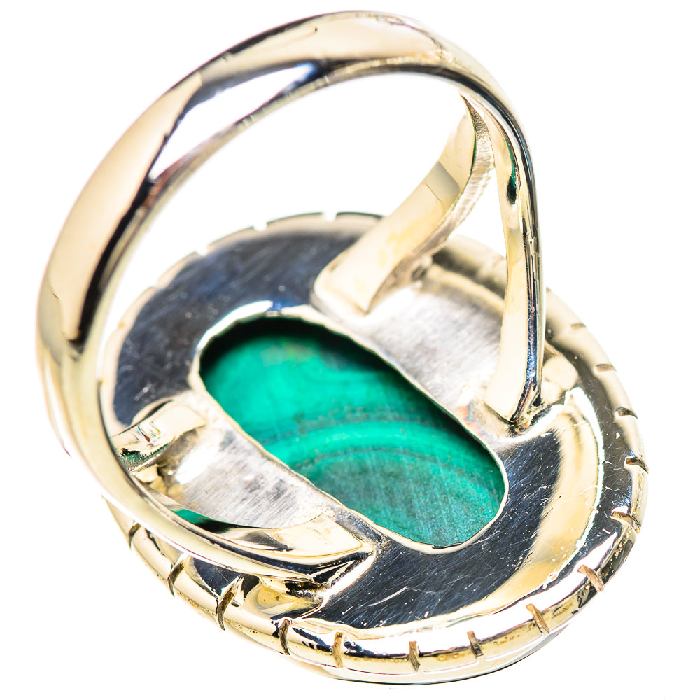 Malachite Rings handcrafted by Anasilvercos - RING133022 - Photo 3