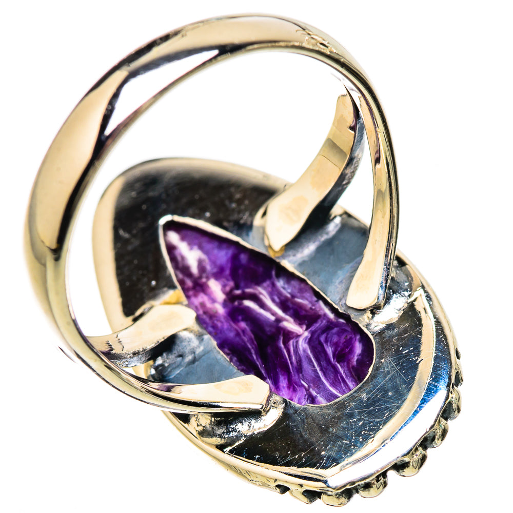 Charoite Rings handcrafted by Anasilvercos - RING133029 - Photo 3