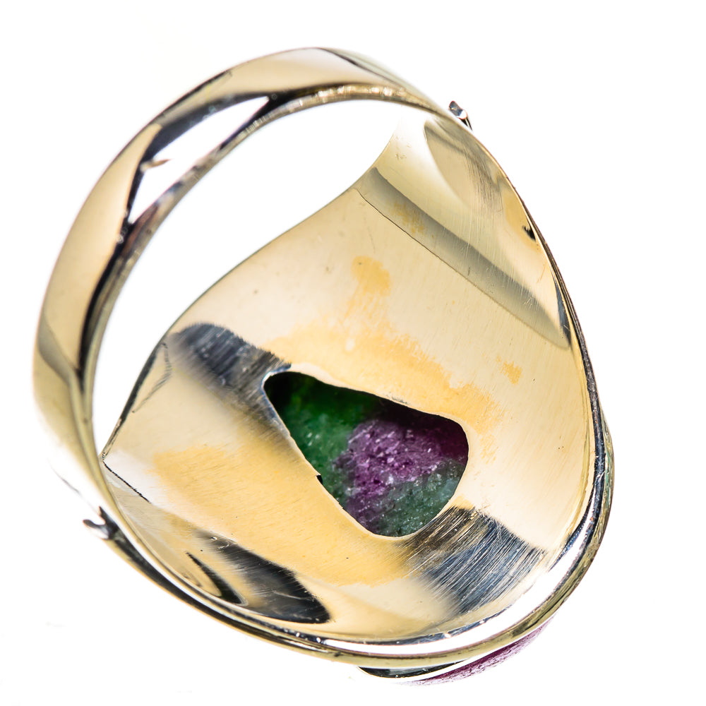 Ruby Zoisite Rings handcrafted by Anasilvercos - RING133035 - Photo 3