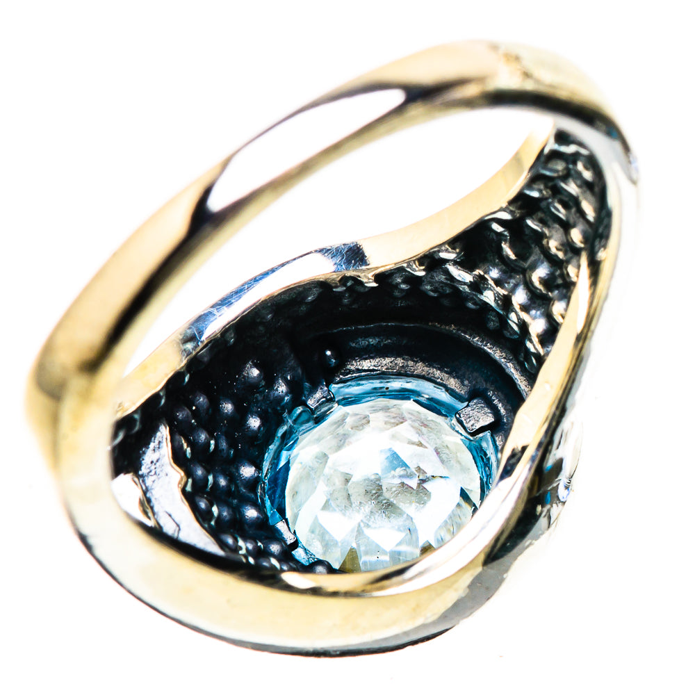 Blue Topaz Rings handcrafted by Anasilvercos - RING133044 - Photo 3