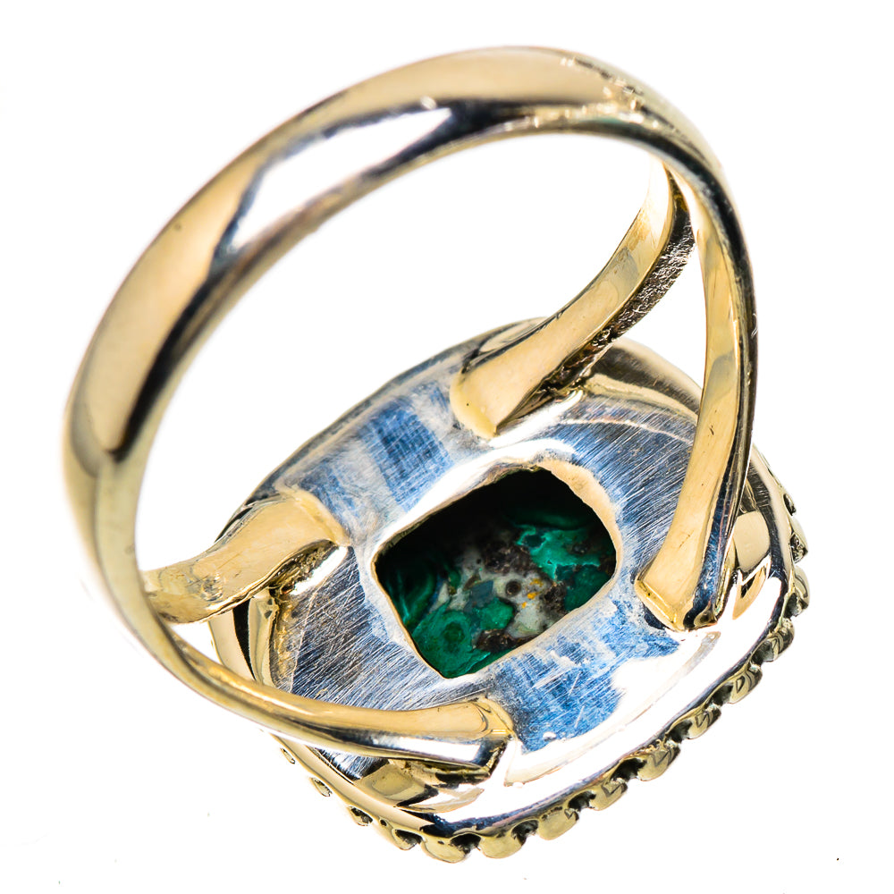 Malachite Rings handcrafted by Anasilvercos - RING133054 - Photo 3