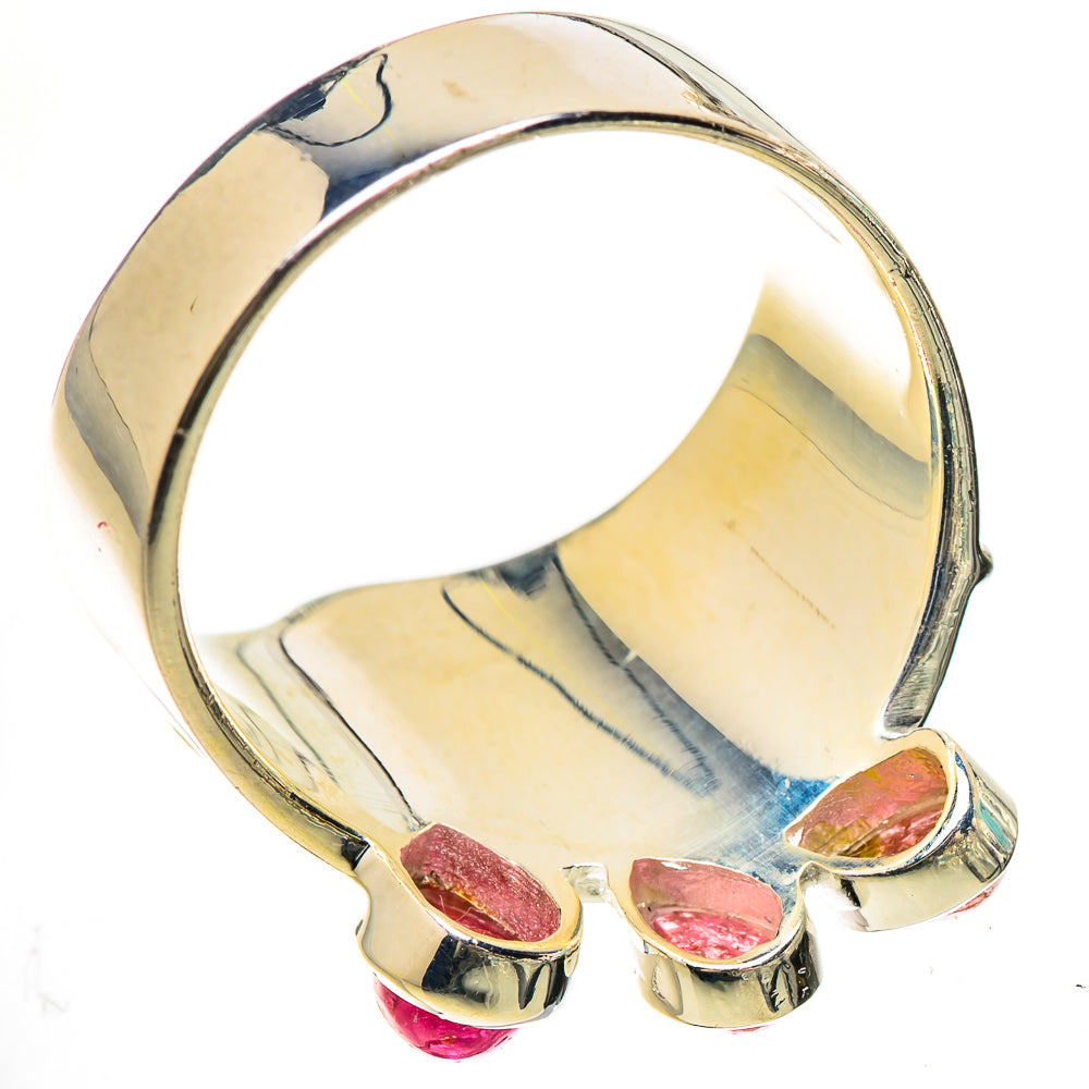 Pink Tourmaline Rings handcrafted by Anasilvercos - RING133057 - Photo 3