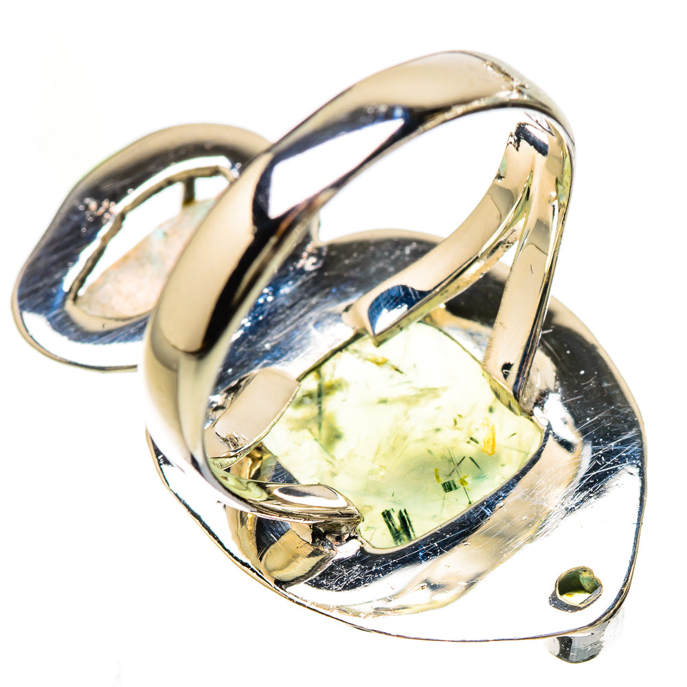Prehnite Rings handcrafted by Anasilvercos - RING133084 - Photo 3