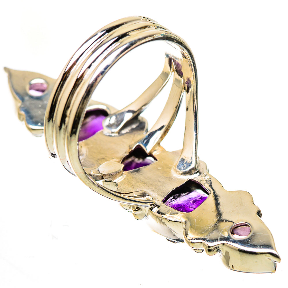 Amethyst Rings handcrafted by Anasilvercos - RING133100 - Photo 3