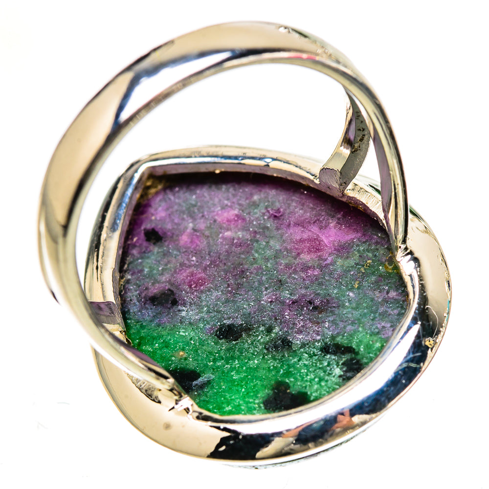 Ruby Zoisite Rings handcrafted by Anasilvercos - RING133106 - Photo 3