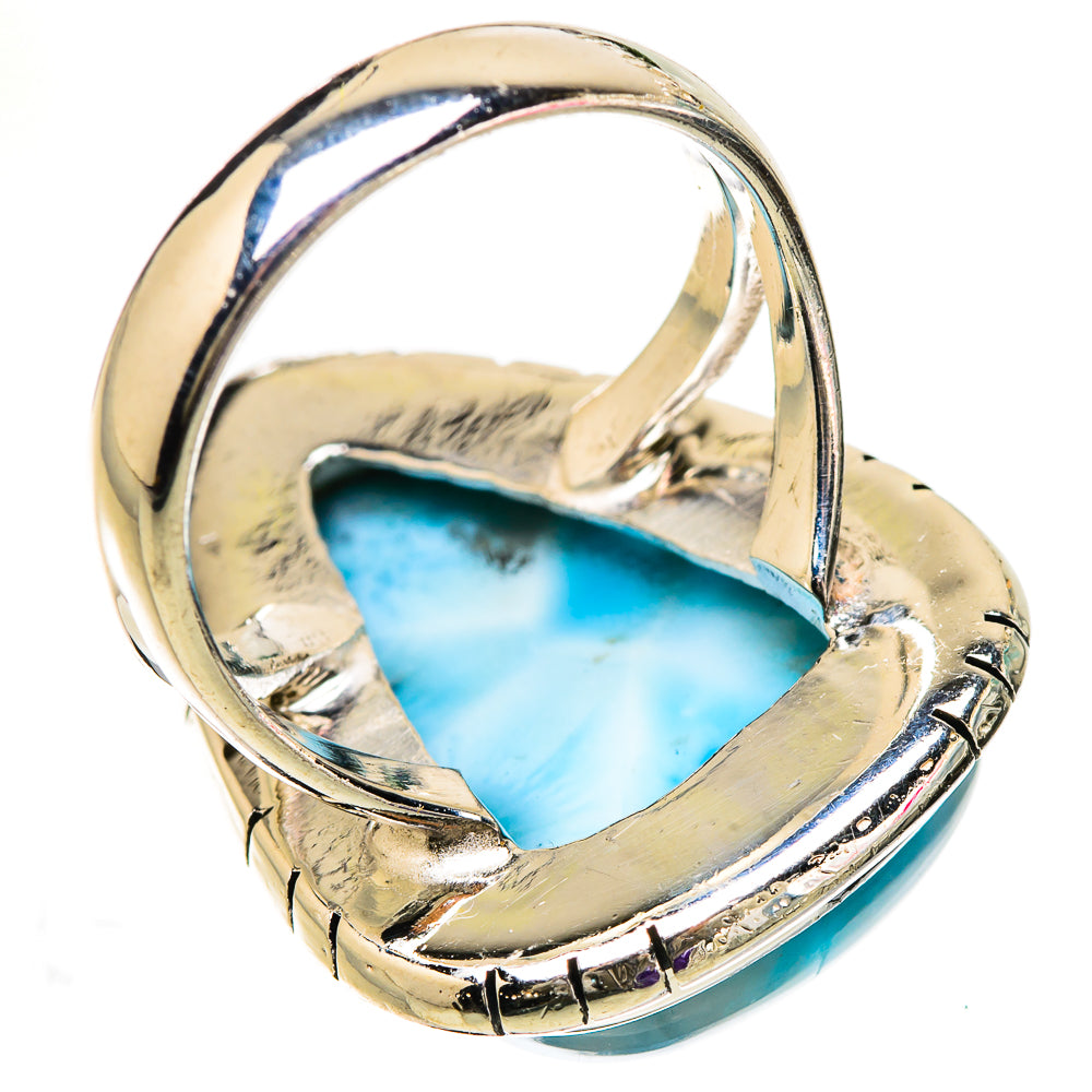 Larimar Rings handcrafted by Anasilvercos - RING133112 - Photo 3