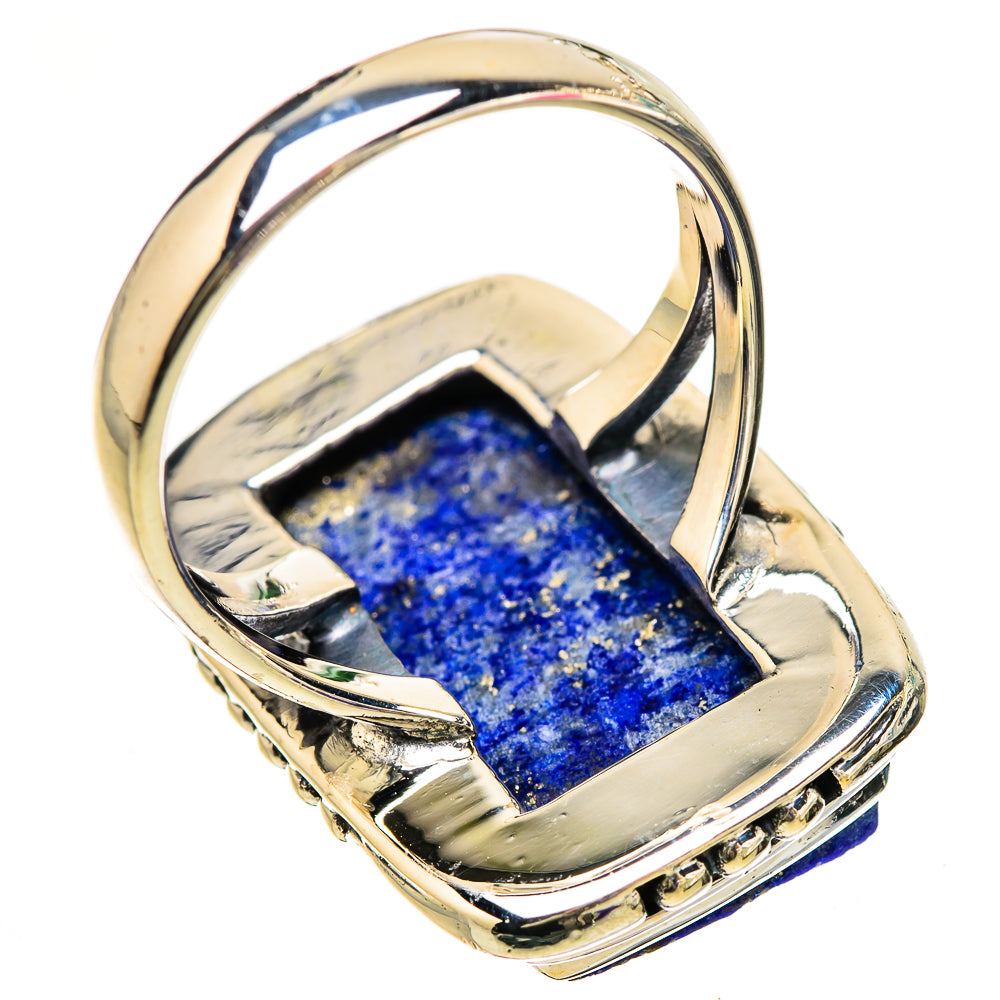Lapis Lazuli Rings handcrafted by Anasilvercos - RING133114 - Photo 3