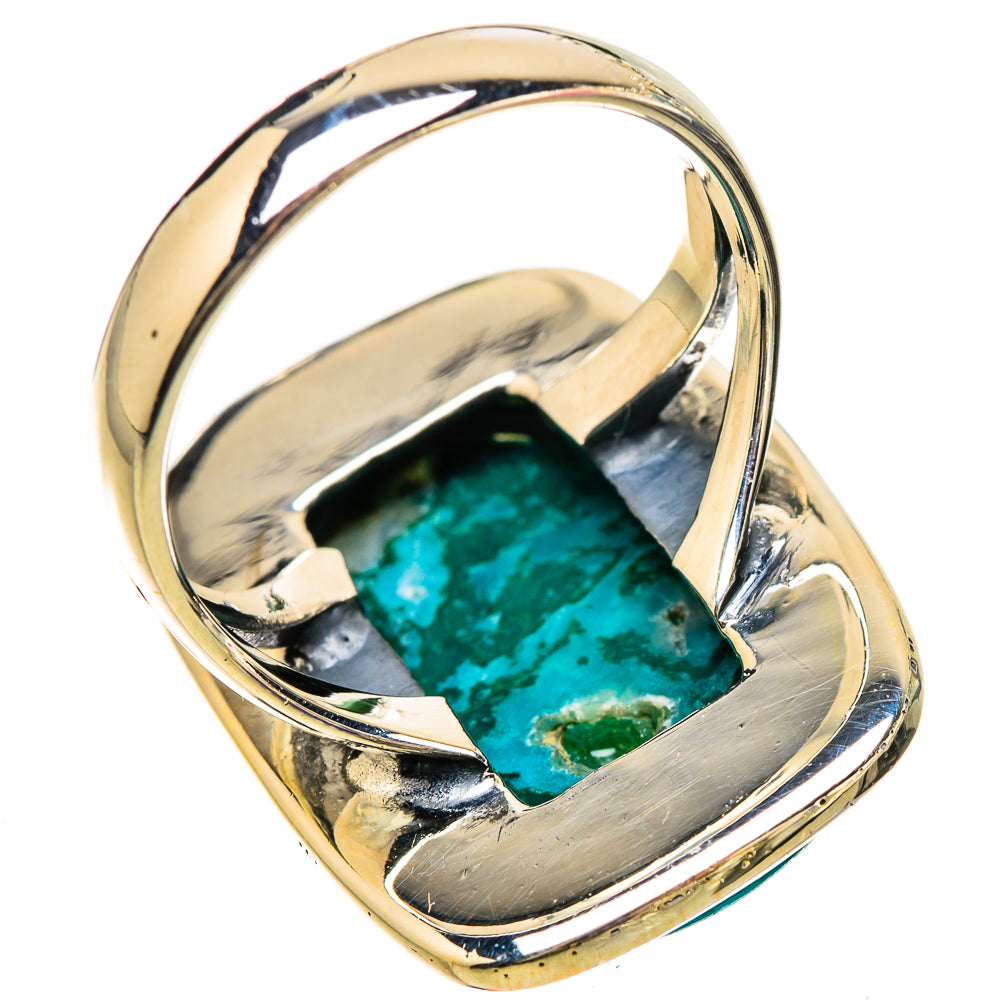 Chrysocolla Rings handcrafted by Anasilvercos - RING133116 - Photo 3