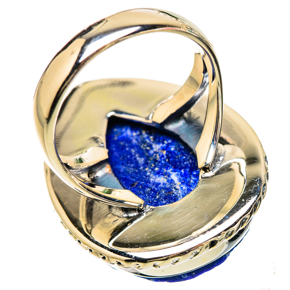 Lapis Lazuli Rings handcrafted by Anasilvercos - RING133119 - Photo 3
