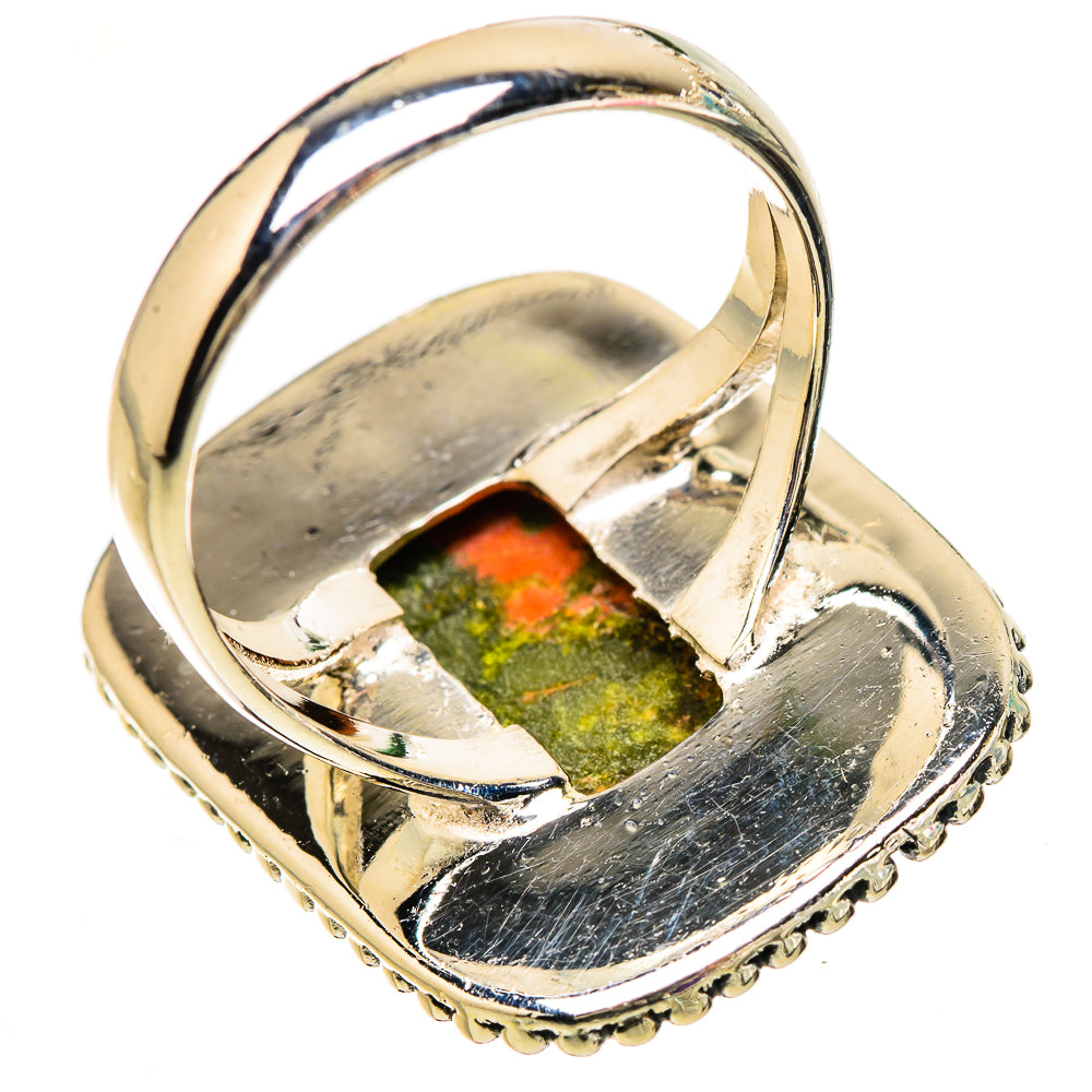 Unakite Rings handcrafted by Anasilvercos - RING133126 - Photo 3