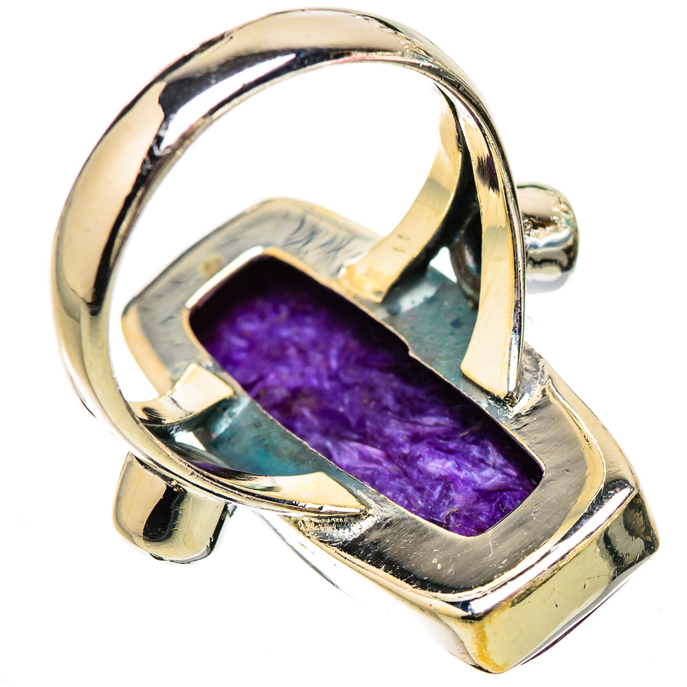 Charoite Rings handcrafted by Anasilvercos - RING133131 - Photo 3