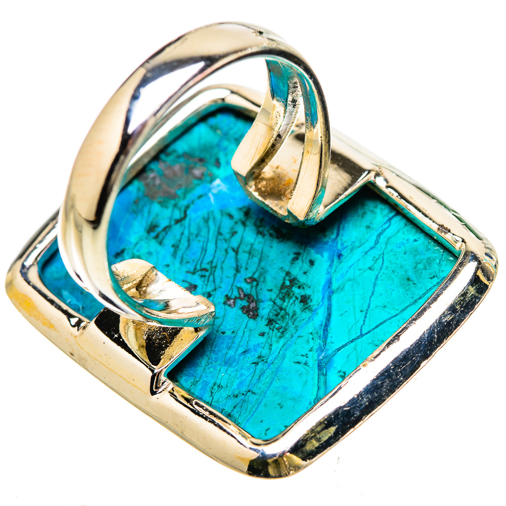 Chrysocolla Rings handcrafted by Anasilvercos - RING133142 - Photo 3