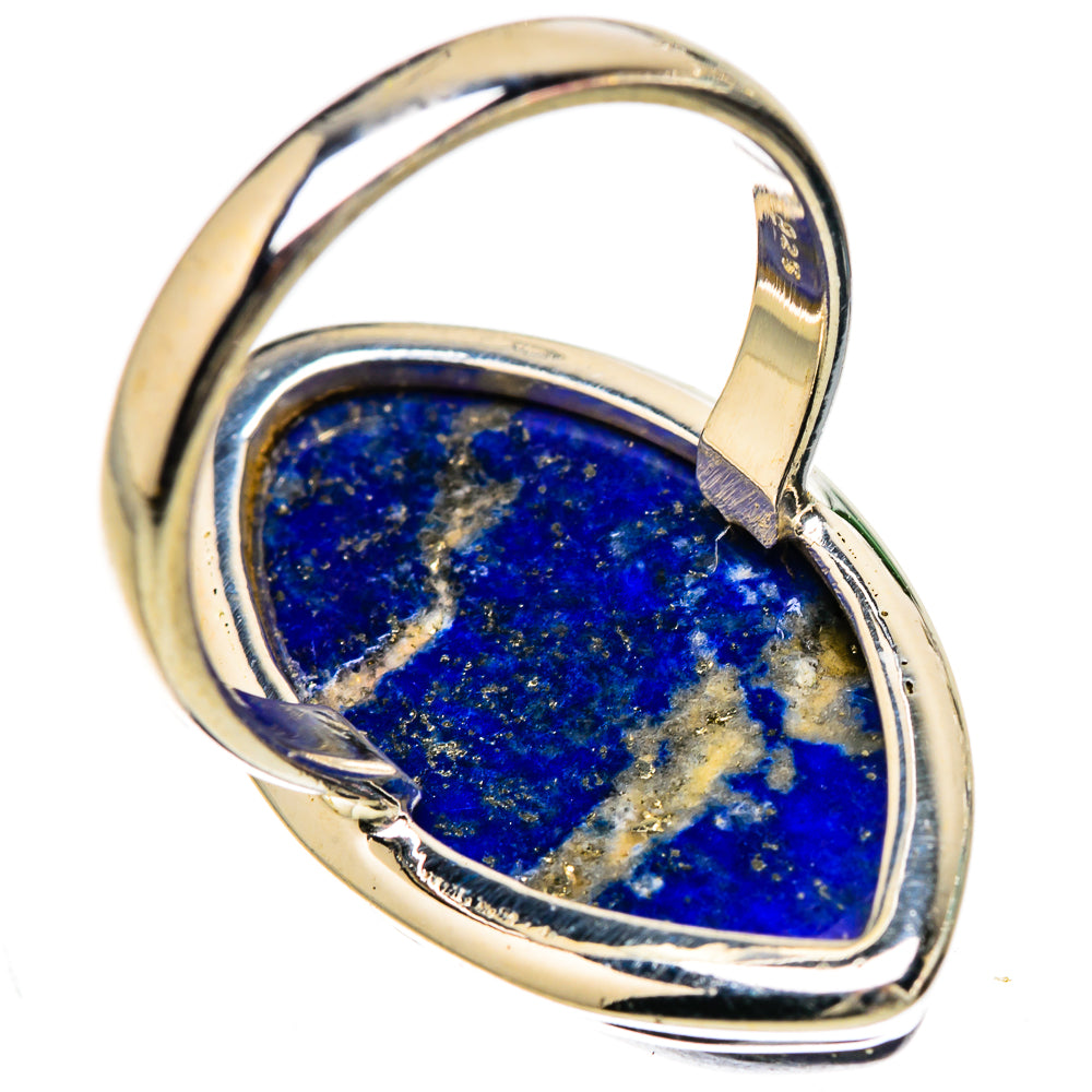 Lapis Lazuli Rings handcrafted by Anasilvercos - RING133148 - Photo 3
