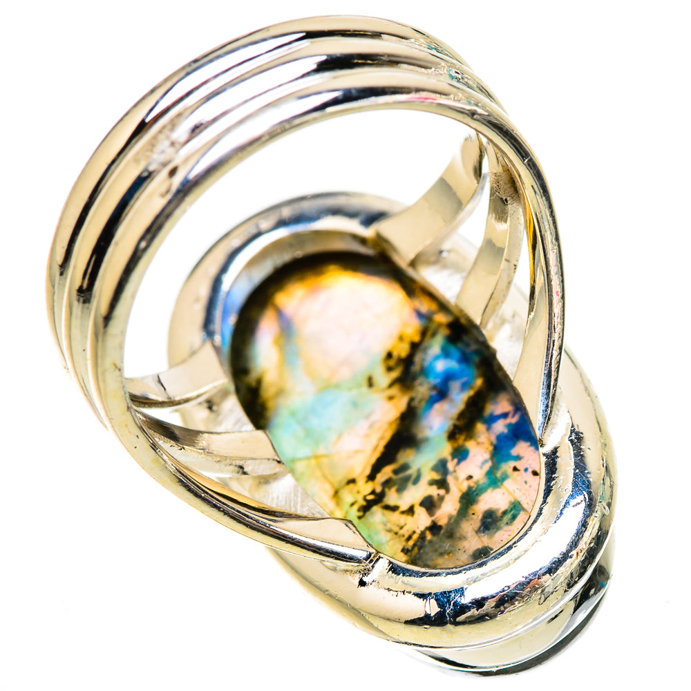 Labradorite Rings handcrafted by Anasilvercos - RING133149 - Photo 3
