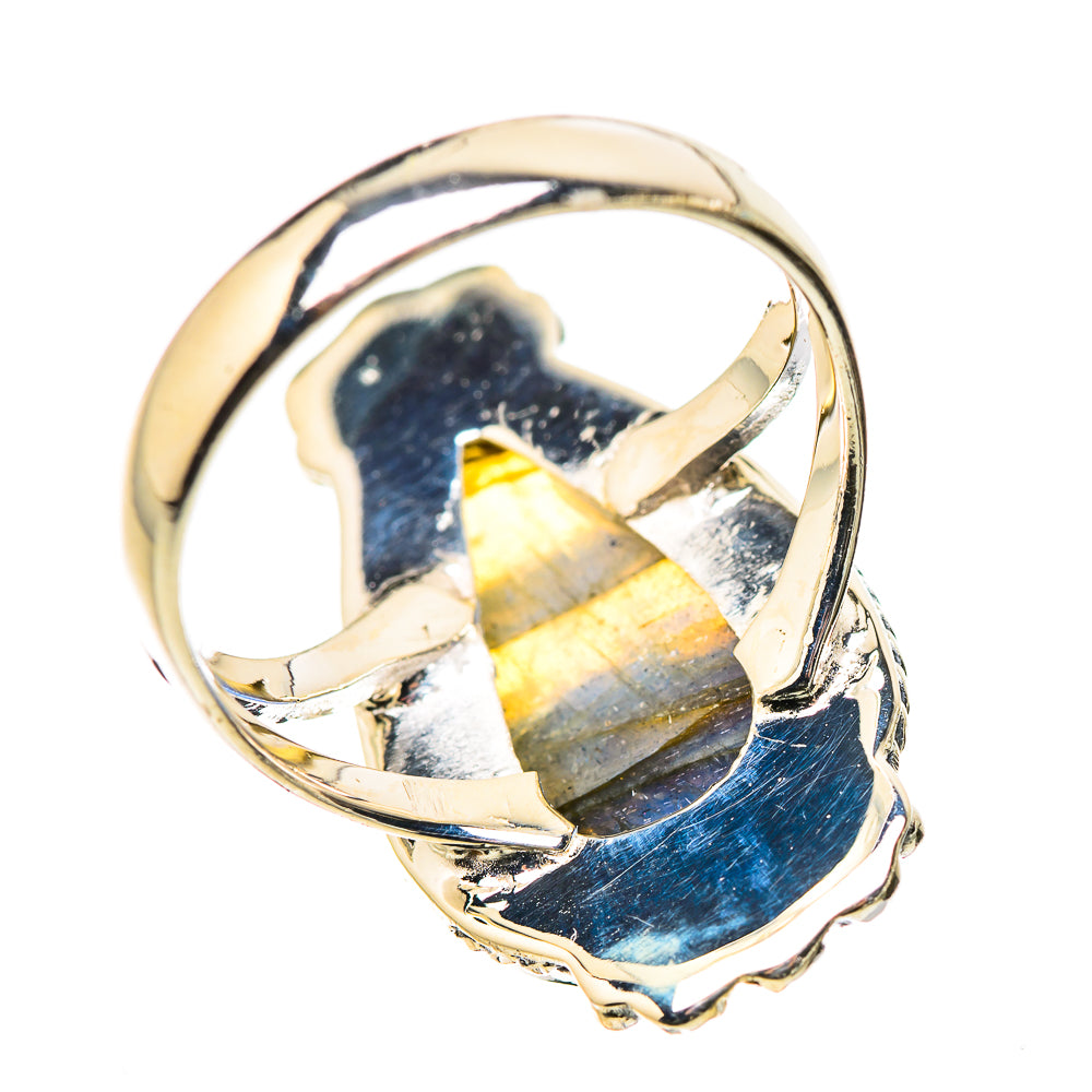Labradorite Rings handcrafted by Anasilvercos - RING133166 - Photo 3