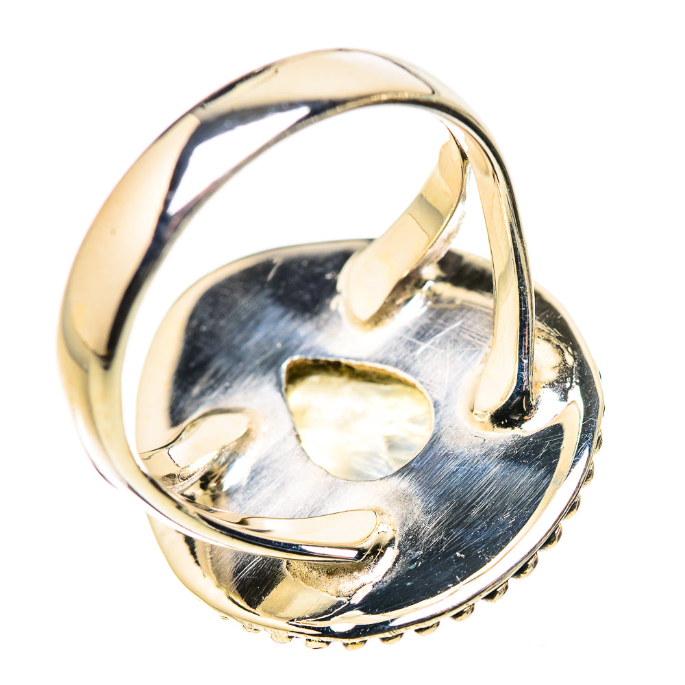 Rainbow Moonstone Rings handcrafted by Anasilvercos - RING133183 - Photo 3