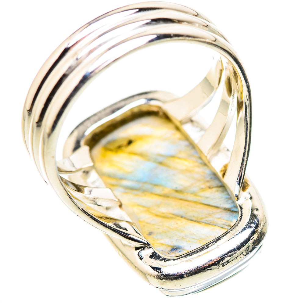 Labradorite Rings handcrafted by Anasilvercos - RING133218 - Photo 3