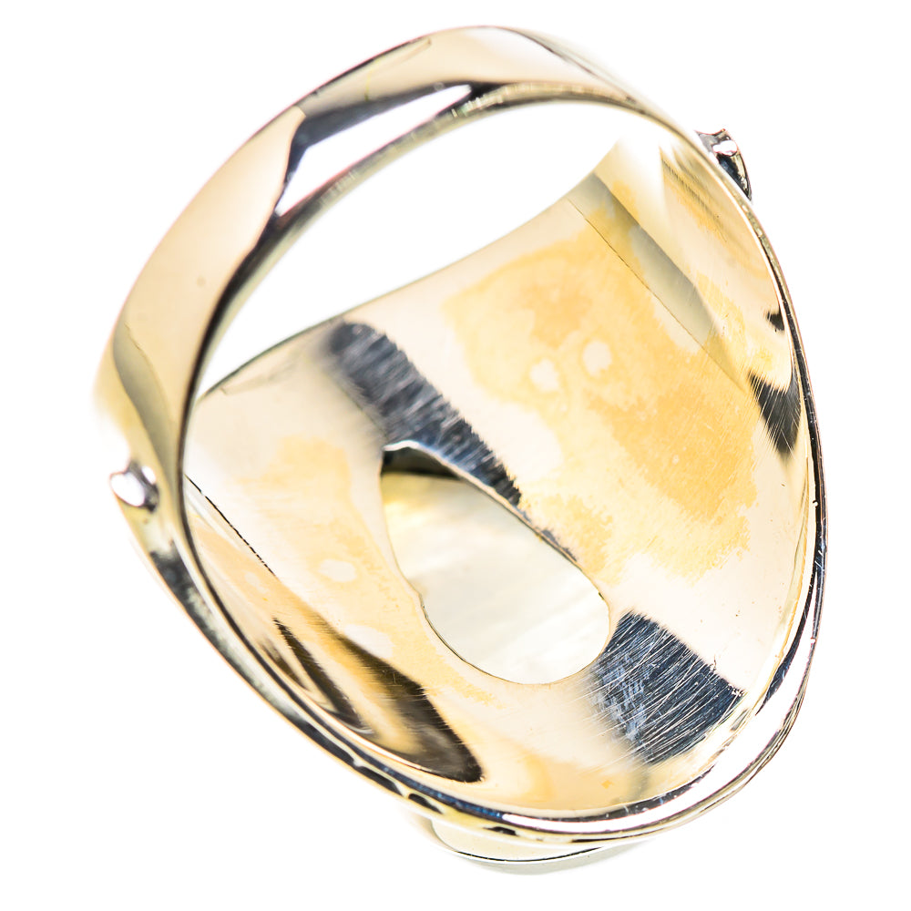 Rainbow Moonstone Rings handcrafted by Anasilvercos - RING133232 - Photo 3