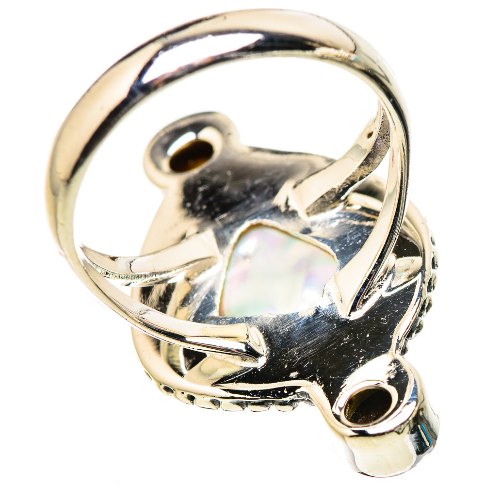 Mother Of Pearl Rings handcrafted by Anasilvercos - RING133233 - Photo 3