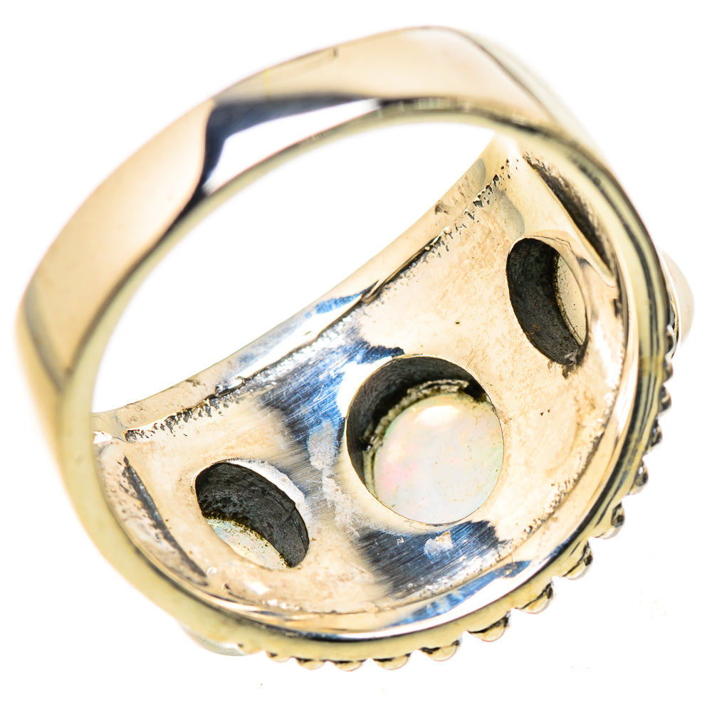 Ethiopian Opal Rings handcrafted by Anasilvercos - RING133236 - Photo 3