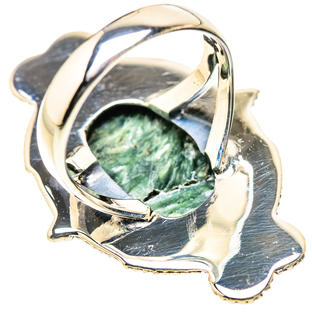 Seraphinite Rings handcrafted by Anasilvercos - RING133265 - Photo 3