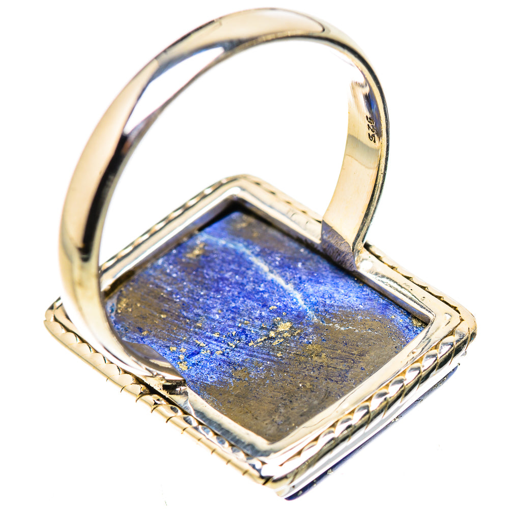 Lapis Lazuli Rings handcrafted by Anasilvercos - RING133285 - Photo 3