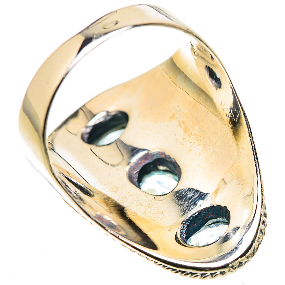 Blue Topaz Rings handcrafted by Anasilvercos - RING133332 - Photo 3