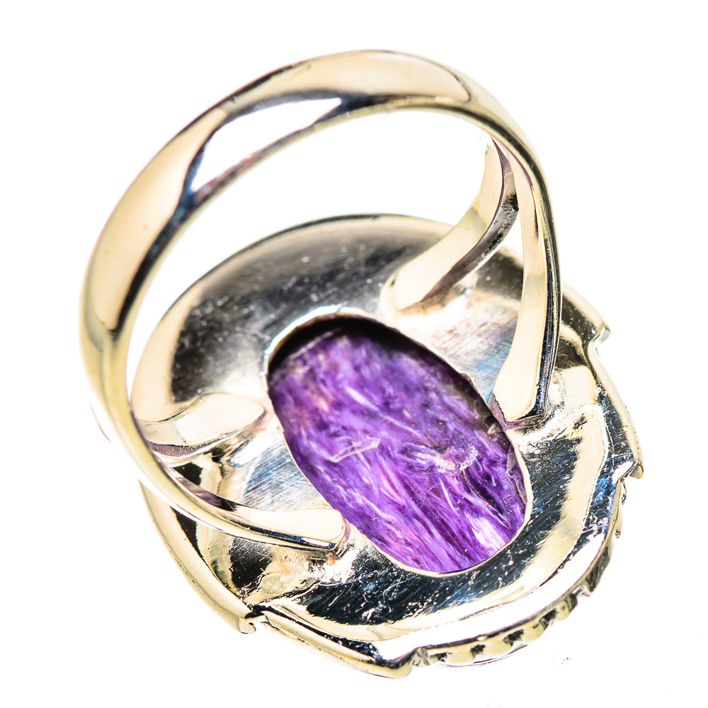 Charoite Rings handcrafted by Anasilvercos - RING133342 - Photo 3
