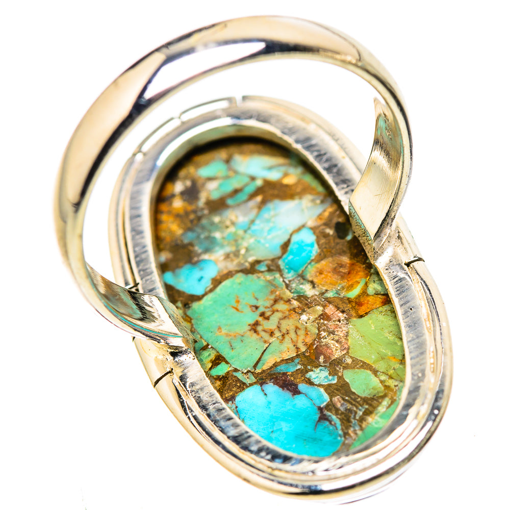 King Mohave Turquoise Rings handcrafted by Anasilvercos - RING133350 - Photo 3