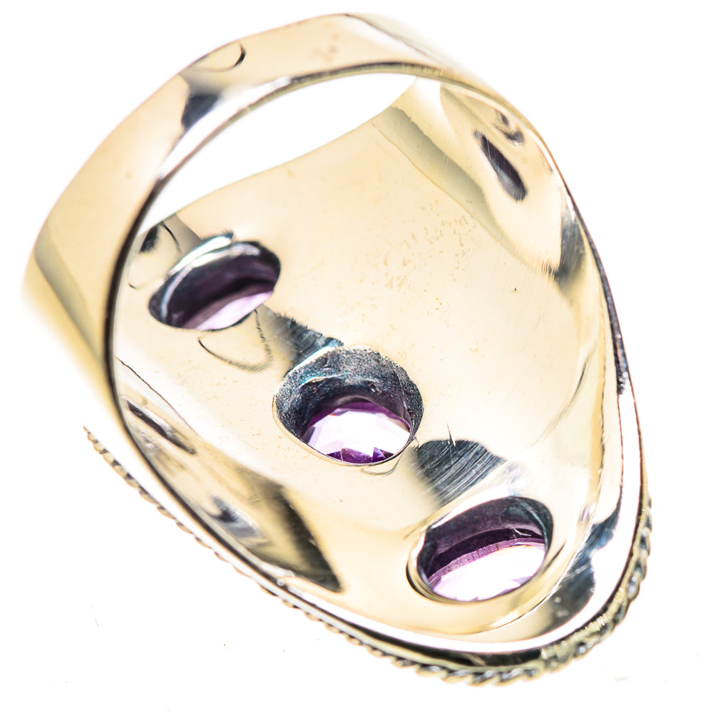 Amethyst Rings handcrafted by Anasilvercos - RING133354 - Photo 3