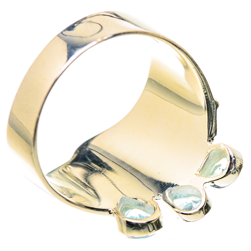 Blue Topaz Rings handcrafted by Anasilvercos - RING133362 - Photo 3