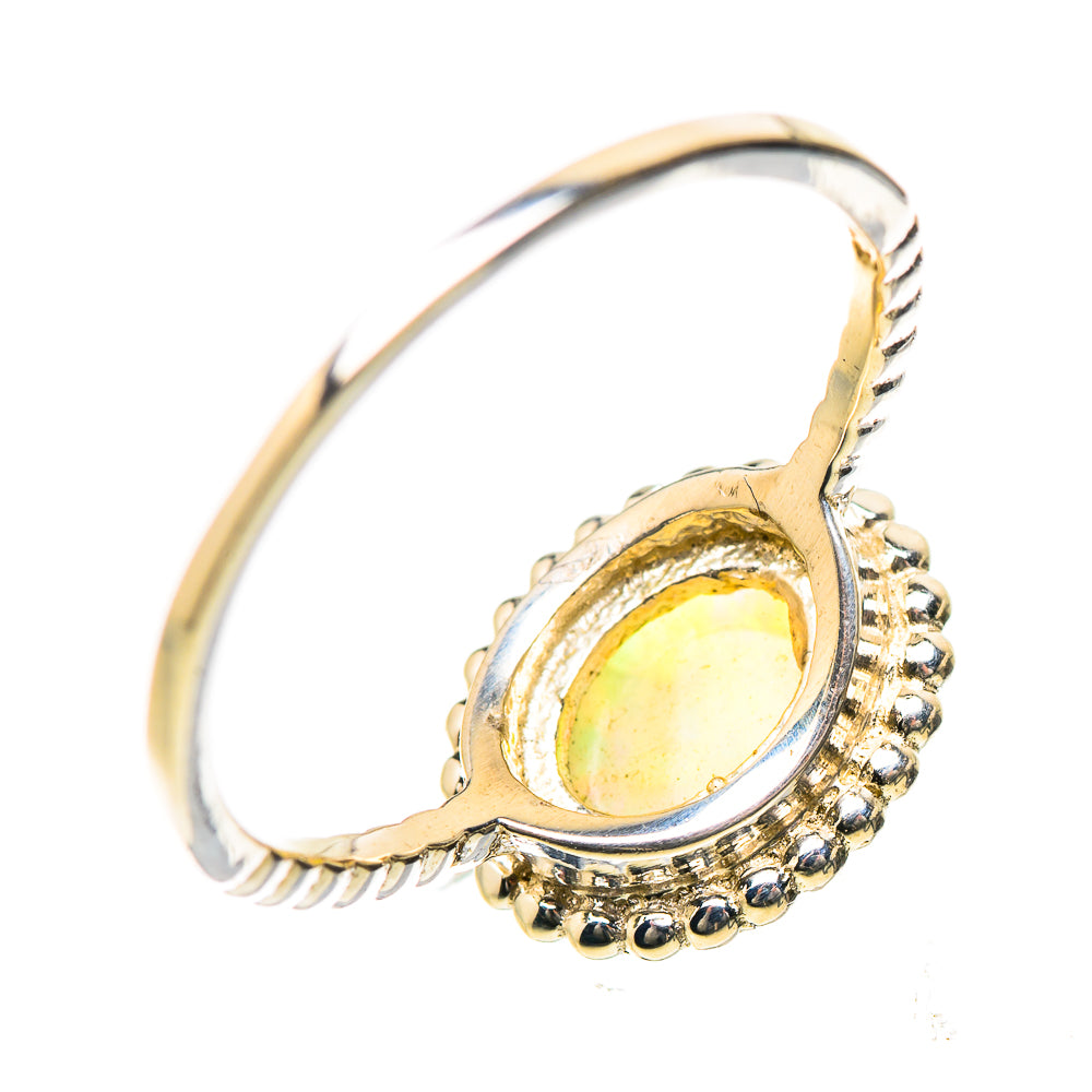 Ethiopian Opal Rings handcrafted by Anasilvercos - RING133383 - Photo 3