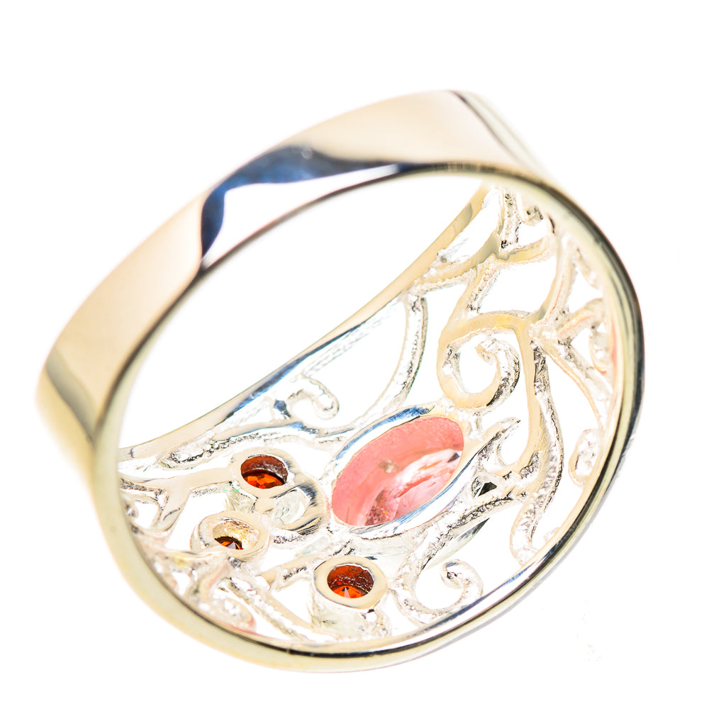 Pink Tourmaline Rings handcrafted by Anasilvercos - RING133394 - Photo 3