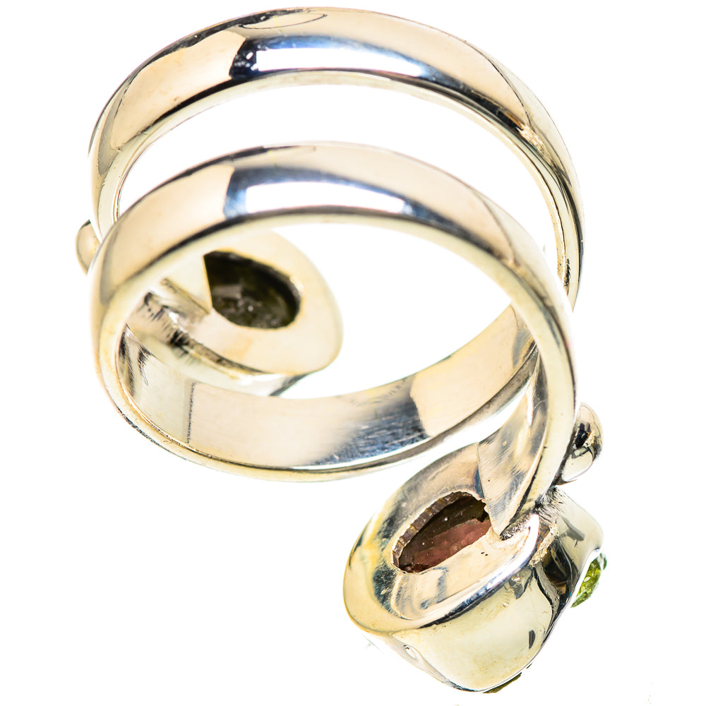 Watermelon Tourmaline Rings handcrafted by Anasilvercos - RING133402 - Photo 3