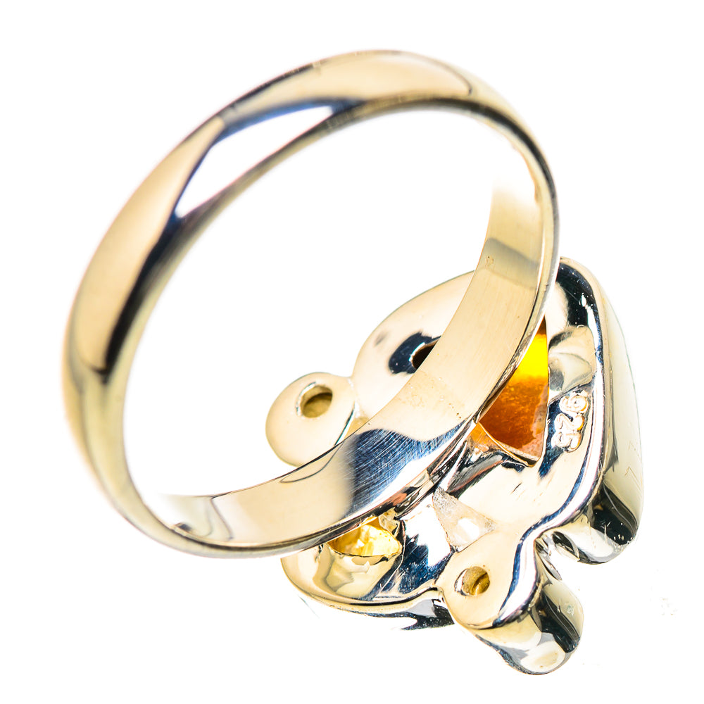 Mexican Fire Opal Rings handcrafted by Anasilvercos - RING133404 - Photo 3