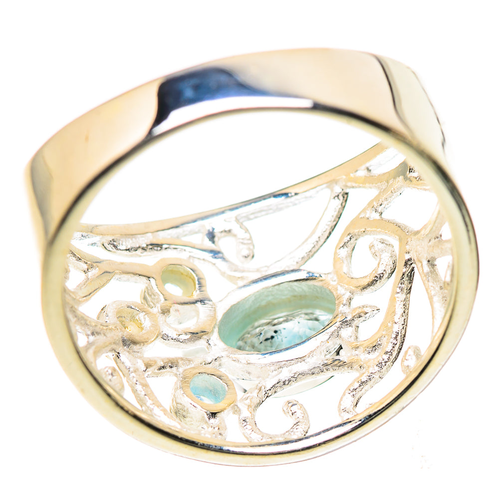 Blue Topaz Rings handcrafted by Anasilvercos - RING133410 - Photo 3