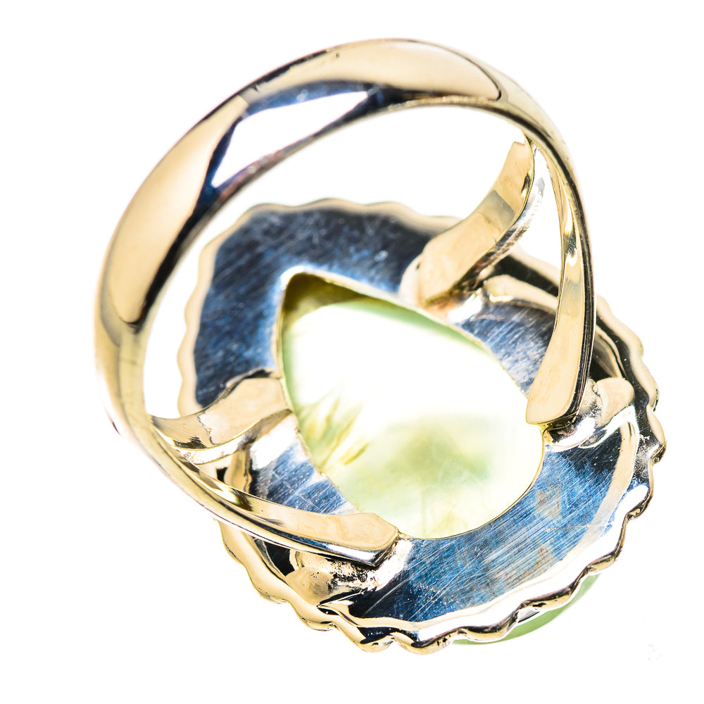Prehnite Rings handcrafted by Anasilvercos - RING133411 - Photo 3