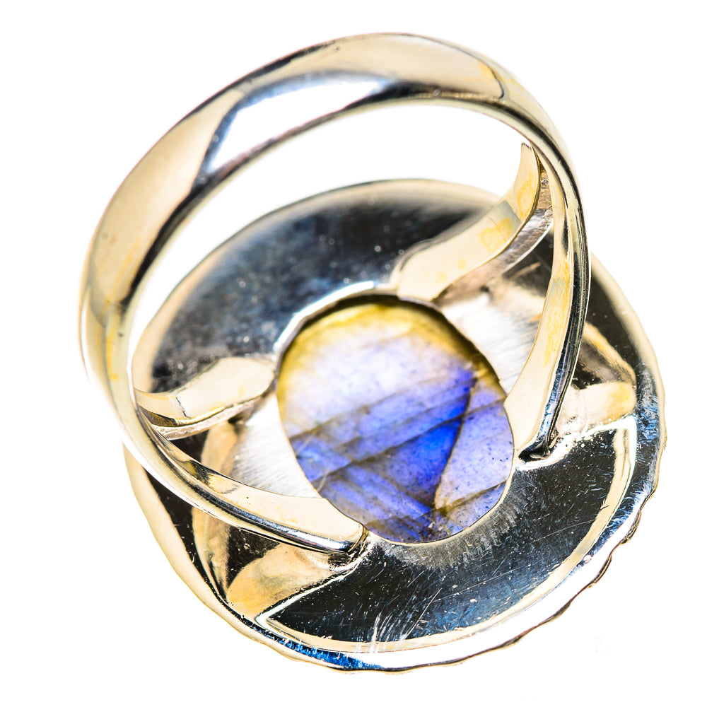 Labradorite Rings handcrafted by Anasilvercos - RING133429 - Photo 3