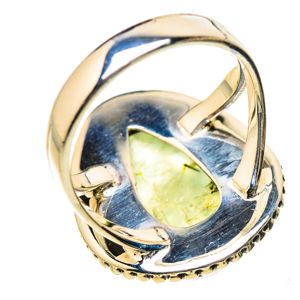 Prehnite Rings handcrafted by Anasilvercos - RING133452 - Photo 3
