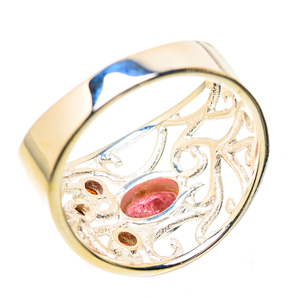 Pink Tourmaline Rings handcrafted by Anasilvercos - RING133456 - Photo 3