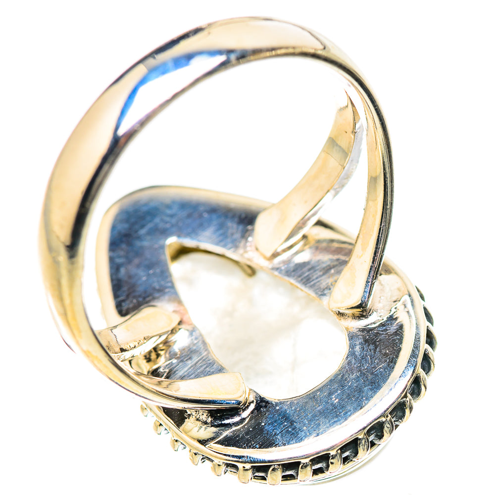 Rainbow Moonstone Rings handcrafted by Anasilvercos - RING133461 - Photo 3
